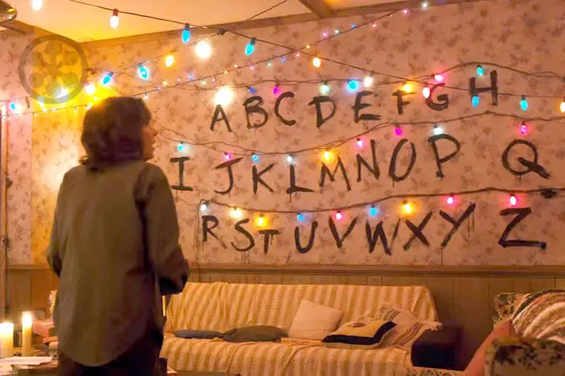 Winona Ryder in a scene from Stranger Things