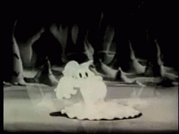 vintage ghost cartoon