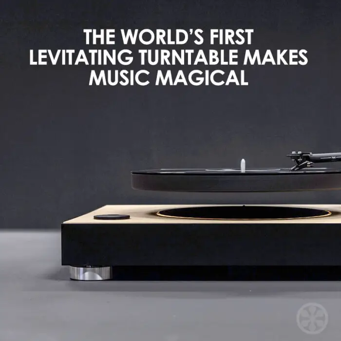 Read more about the article The World’s First Levitating Turntable Makes Music Magical.