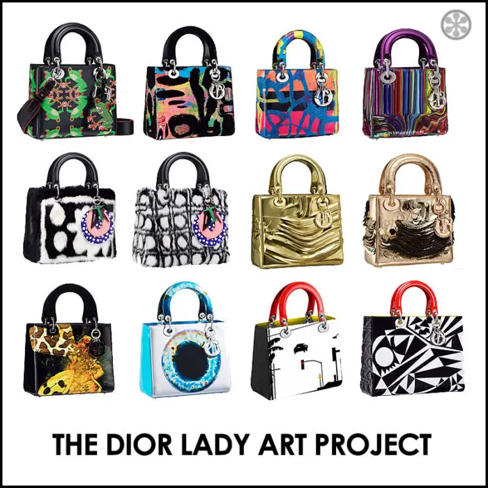 Plateau Datum affix Bedeckt Kran Falle new limited edition lady dior bags collaborations with 7  artists Sich leisten ich höre Musik Insekten zählen