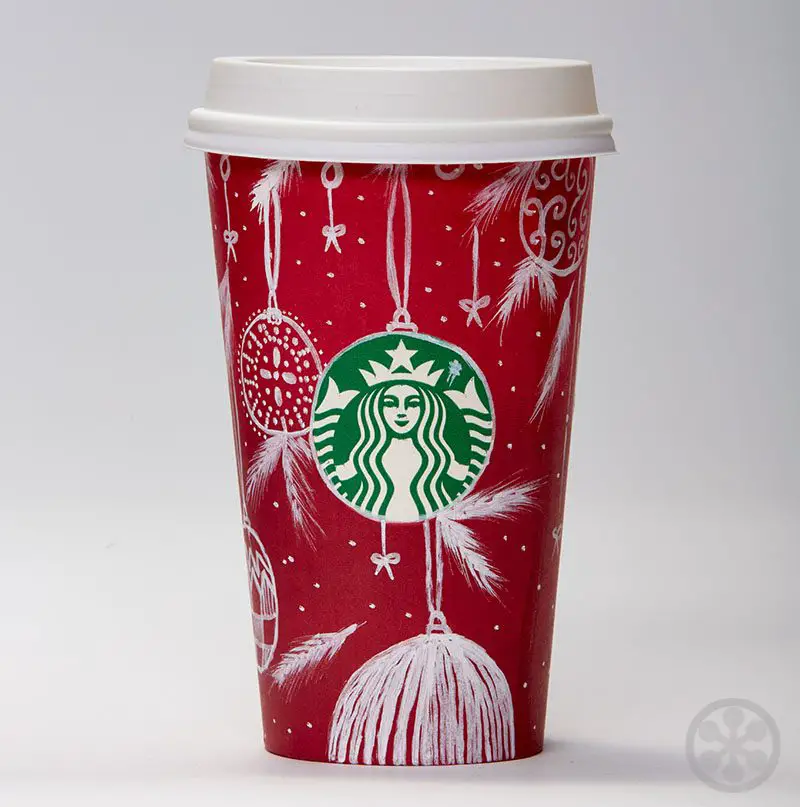 Ornaments Red Cup by Anz Soza