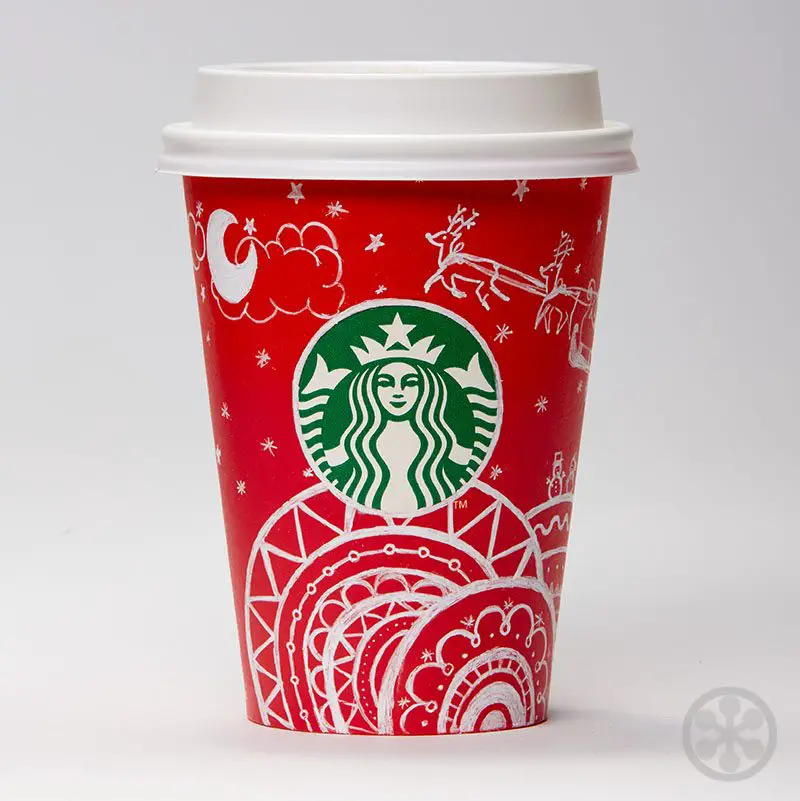 Fun Joo starbucks red cup