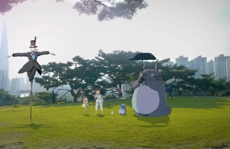 totoro in real world