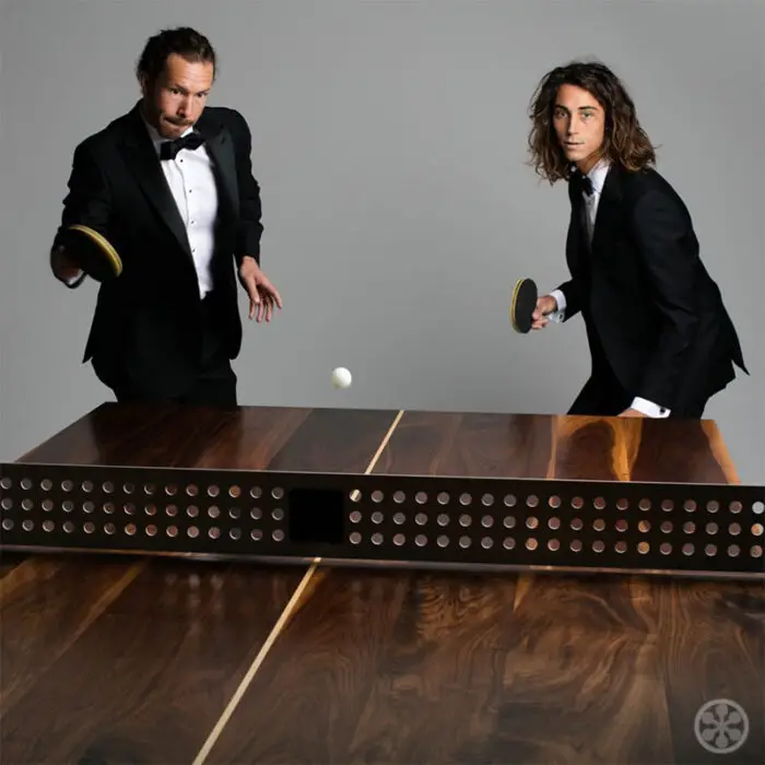 Read more about the article Sean Woolsey’s Walnut Wood Ping Pong Table / Dining Table
