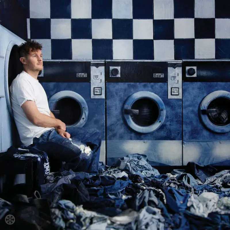 My Beautiful Launderette" denim installation