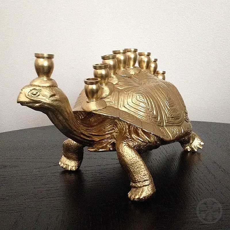 turtle menorah