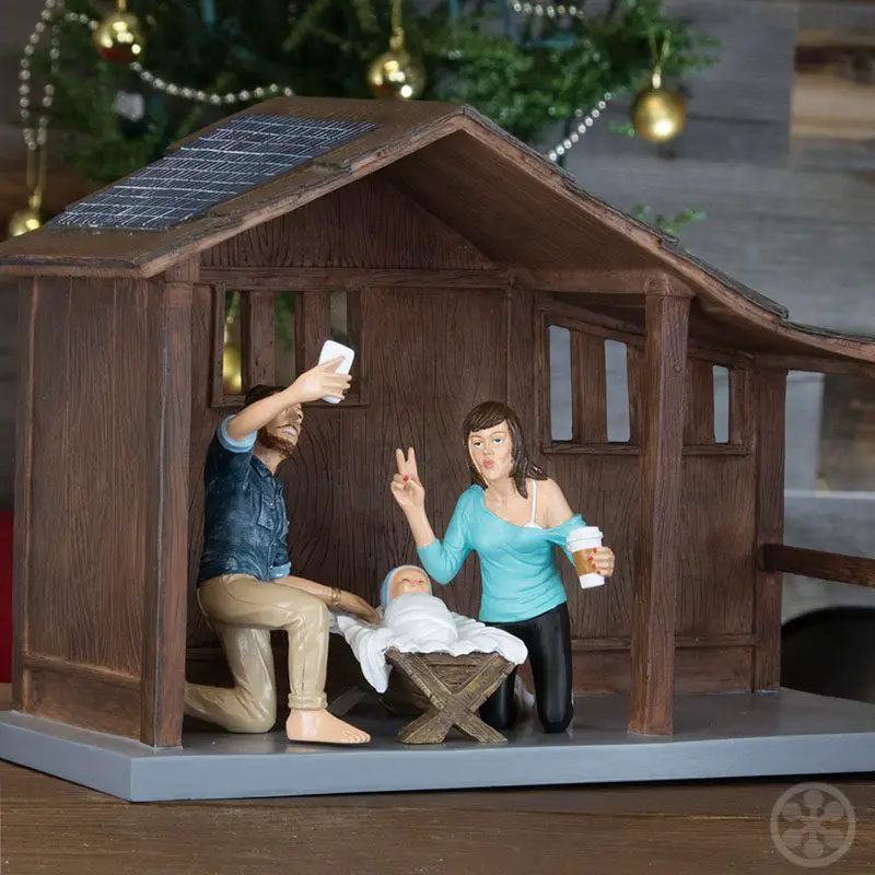 funny nativity sets