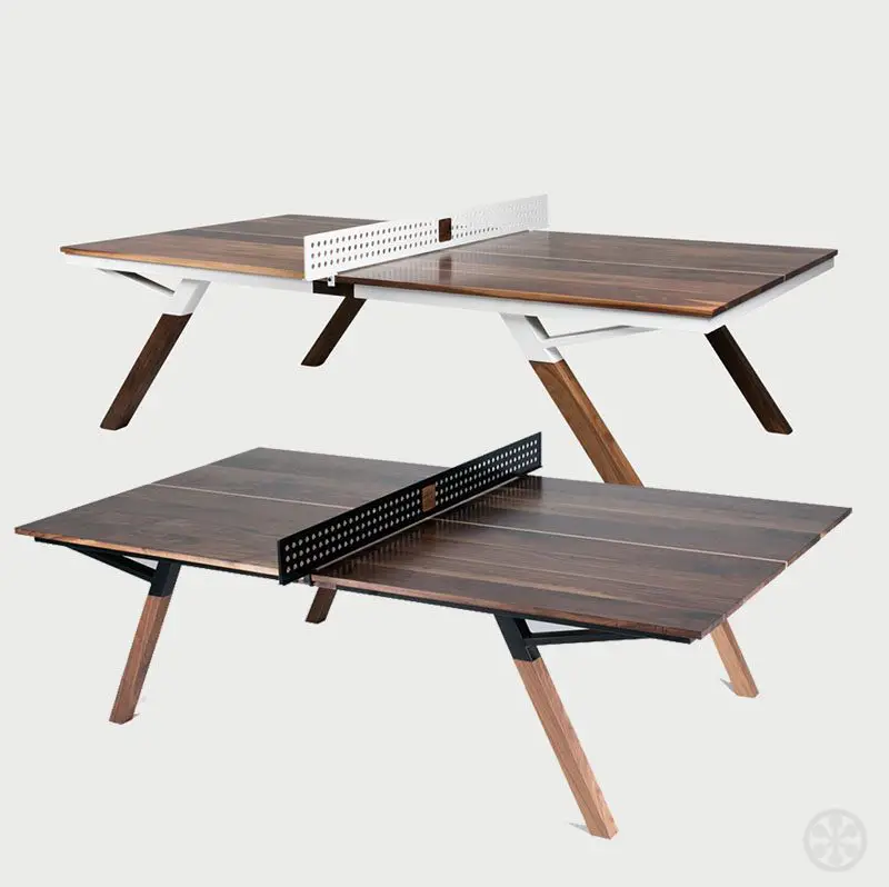 Woolsey Walnut Wood Ping Pong Table