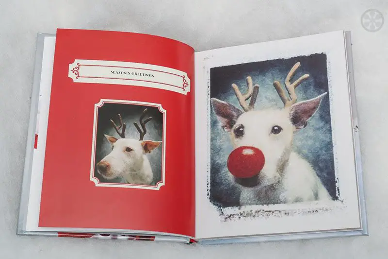 Bark! The Herald Angels Sing rudolph dog