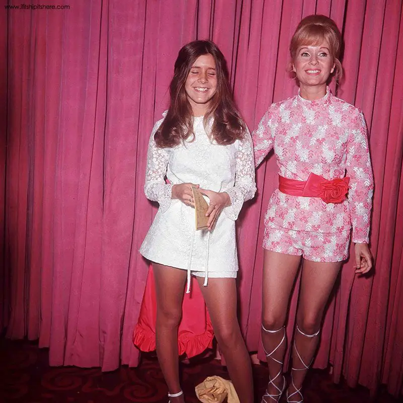 Carrie and her mother, Debbie Reynolds in 1971, Globe Photos, REX, Shutterstock