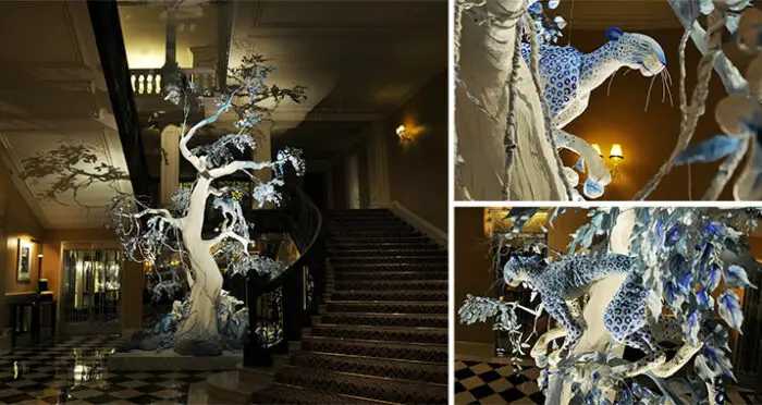 Dior Claridge Christmas Tree by john galliano