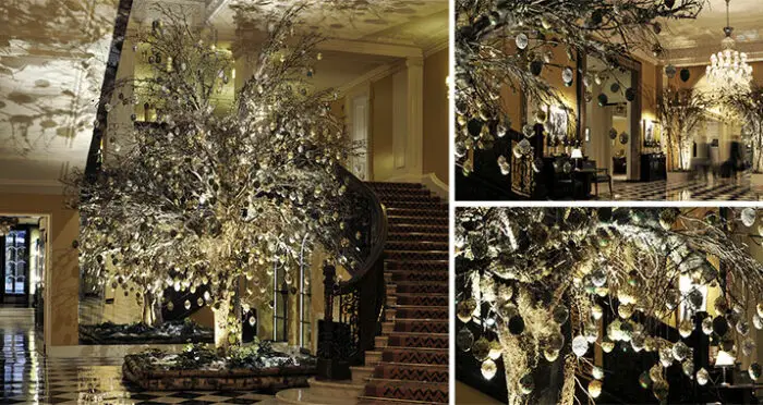 2012 claridges christmas tree katy ellis