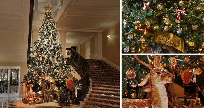 dolce e gabbana claridge christmas tree