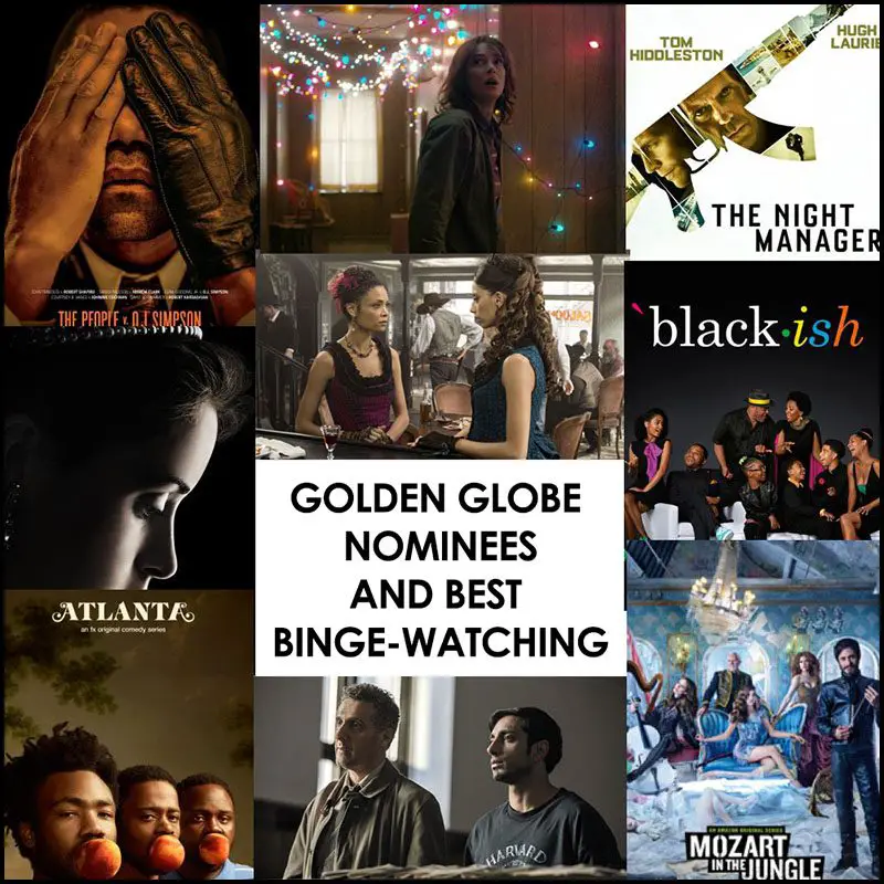 golden globe nominees and best binge-atching