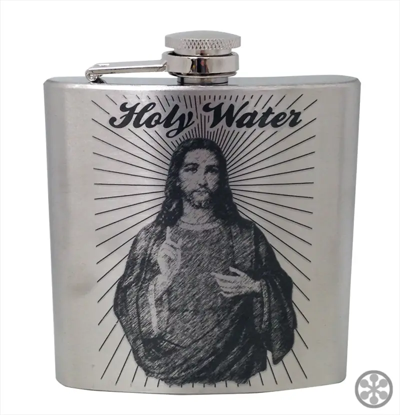 holy water flask