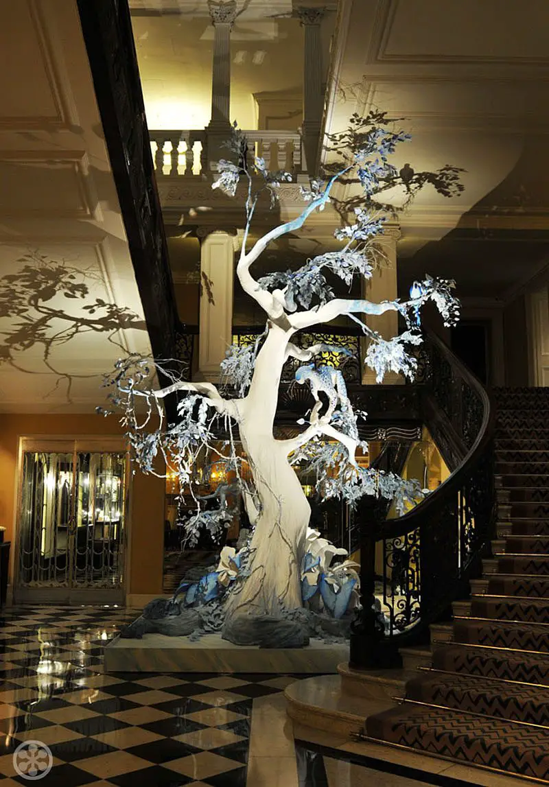 John Galliano Claridge Christmas Tree