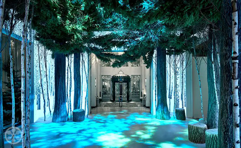 Claridge's Christmas Tree Design 2016