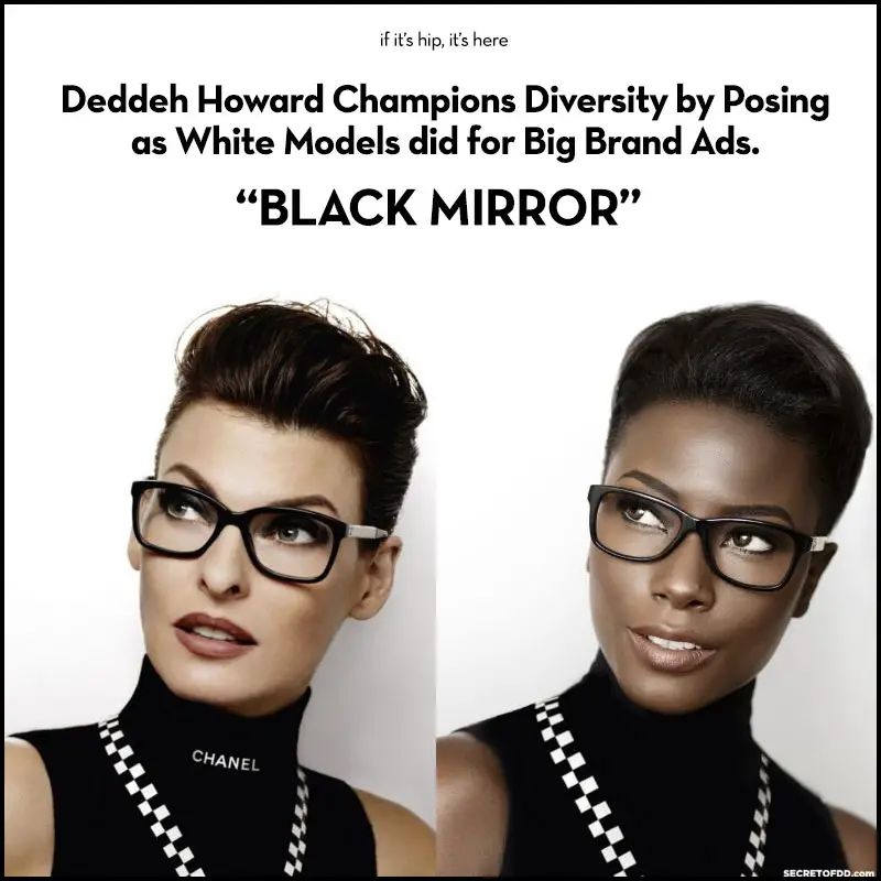 Read more about the article Deddeh Howard Champions Diversity By Copying A Pose In Black Mirror