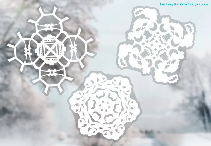 star wars snowflake window clings