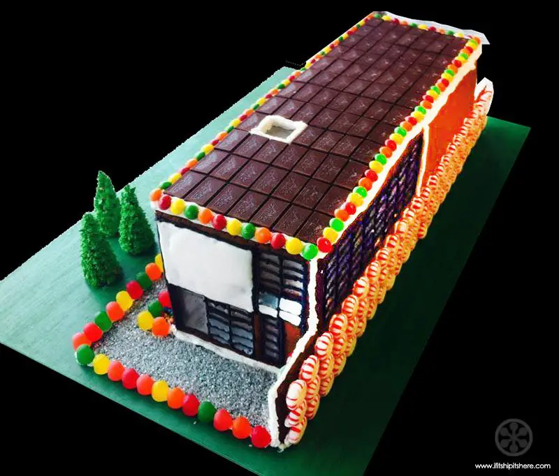 Eames case house study in gingerbread