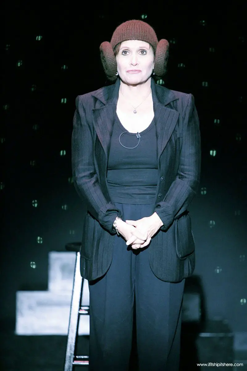 Carrie in Wishful Drinking at The Geffen Playhouse, 2006