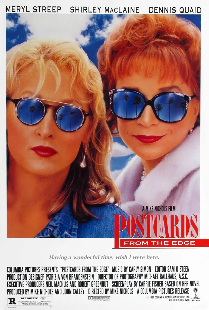 Postcards from the Edge movie poster