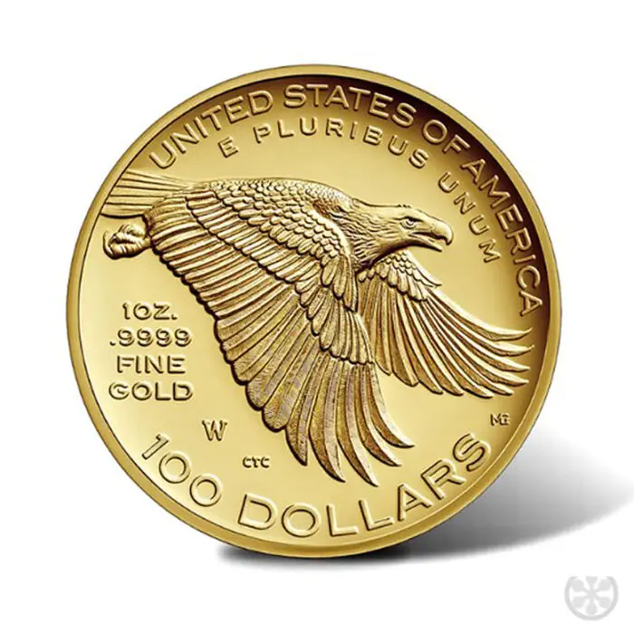 2017 American Liberty Gold Coin backside