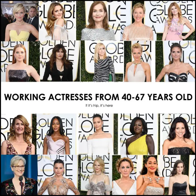 2017 Golden Globes Actresses Over 40