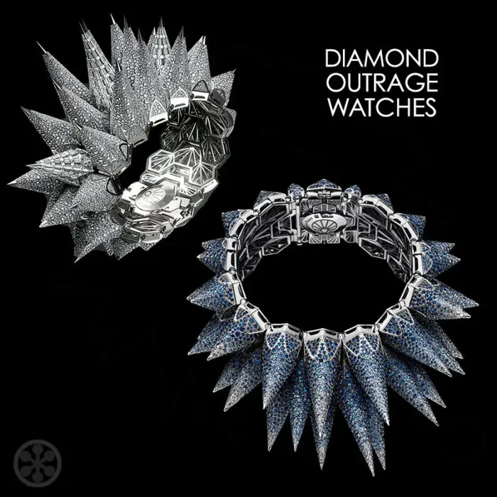 Read more about the article The Wild-looking $29.3MM Audemars Piguet Diamond Outrage Watches