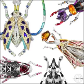 Extraordinary Gemstone Scarab Wings Open To Reveal Scent