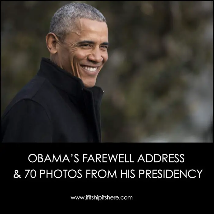 Read more about the article Transcript of Obama’s Farewell Address and 70+ Photos Of His Presidency