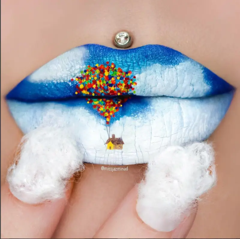 Lip Art by Jazmina Daniel Up