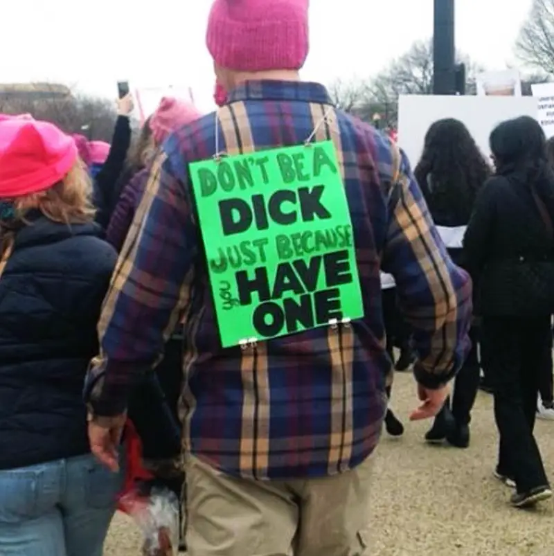 database women's march signs