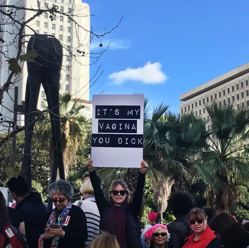 womens march signs