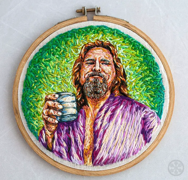 the dude embroidered