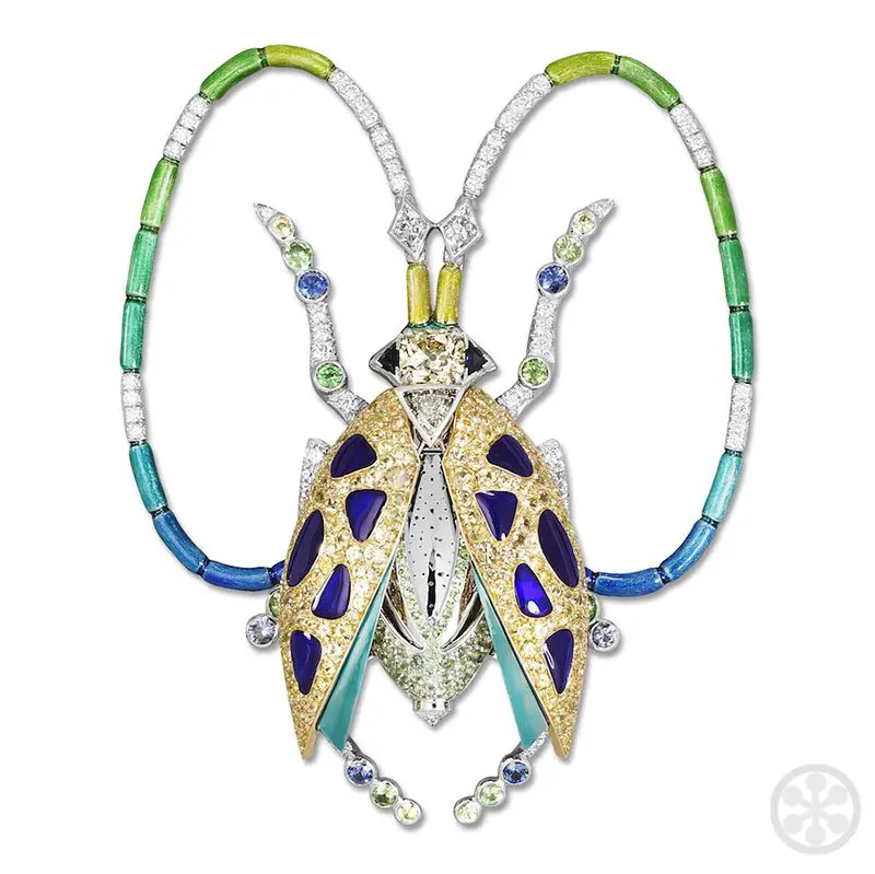 Lorenz Bäumer Scarab Brooches