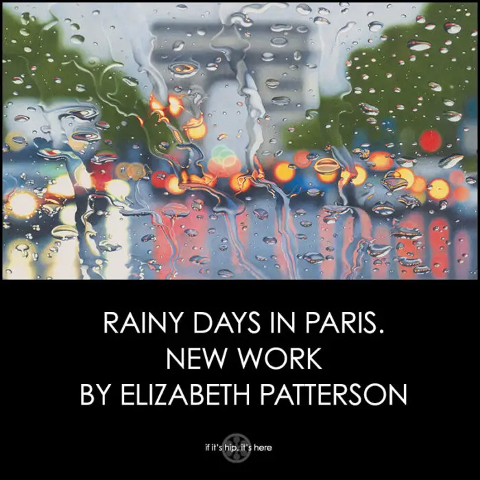 Read more about the article Rainy Days in Paris Depicted with Colored Pencils and Solvent