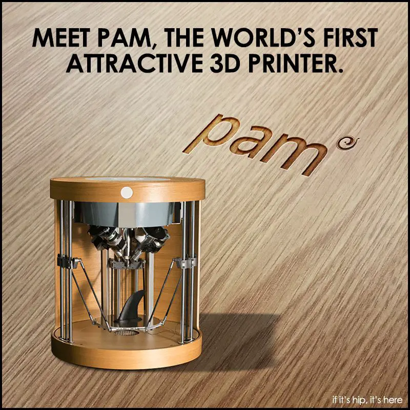 attractive wooden 3d printer