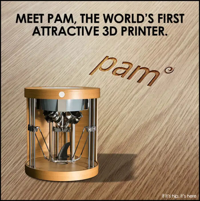 Read more about the article Pam Is The First Attractive 3D Printer To Hit The Market