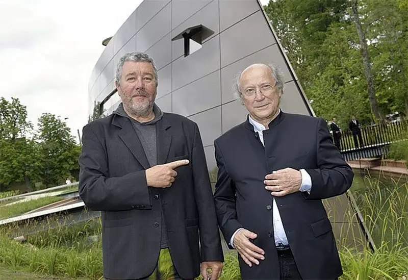 Designer Philippe Starck and architect Luc Arsène-Henry
