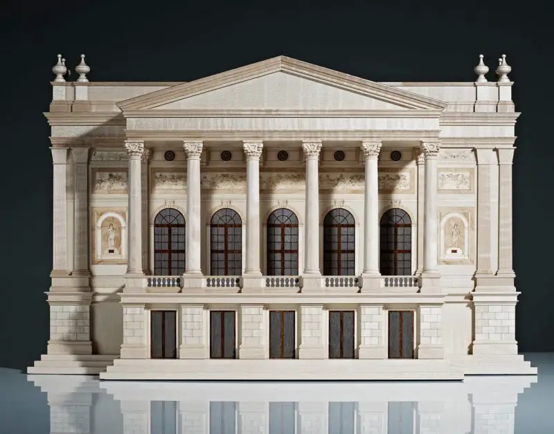 Royal Opera House of wood