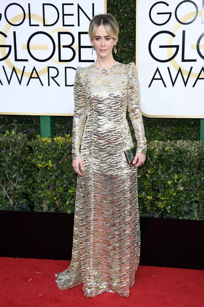 Sarah Paulson in Marc Jacobs