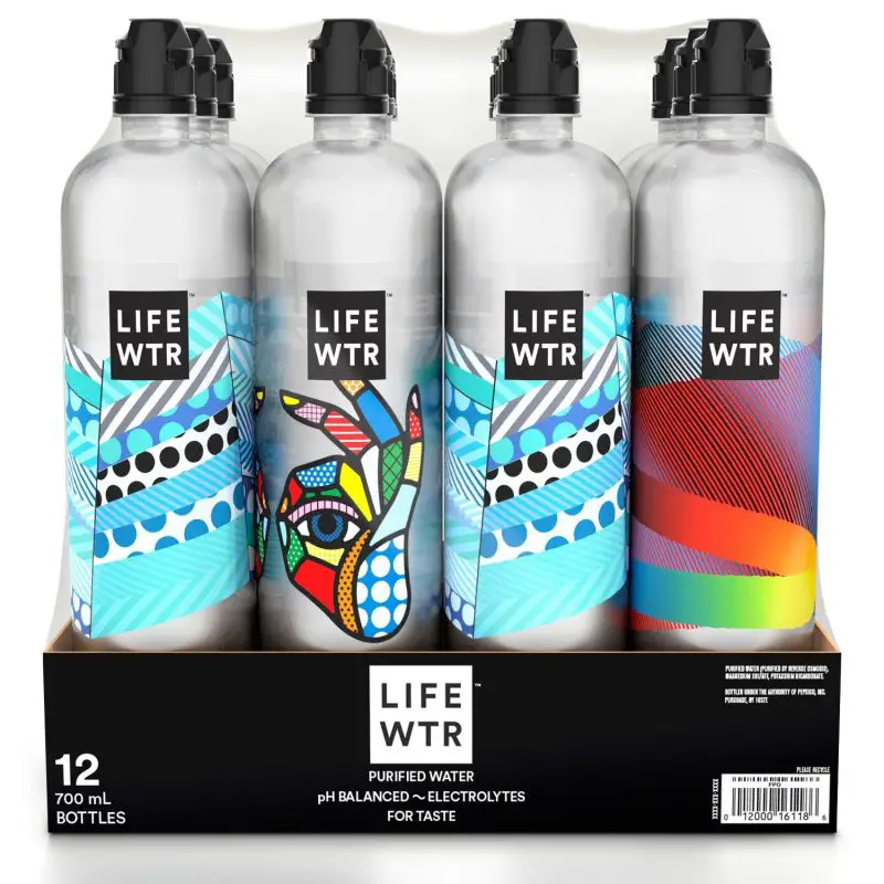 artist designed water bottles