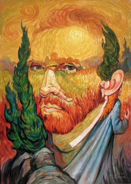 van gogh in van gogh by Oleg Shuplyak