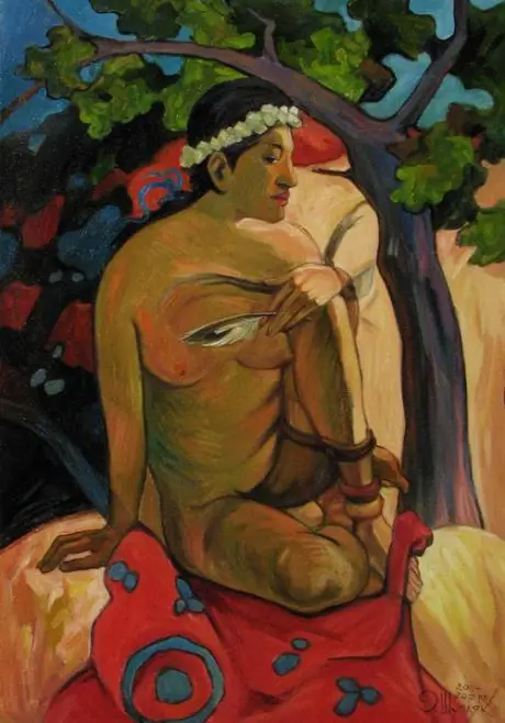 gaugin painting by Oleg Shuplyak