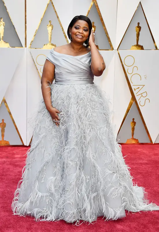 Octavia Spencer in Marchesa