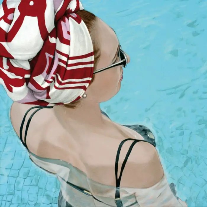 paintings of women in swimwear