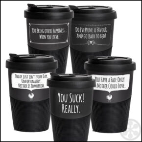 Pechkeks Mean Spirited Travel Mugs