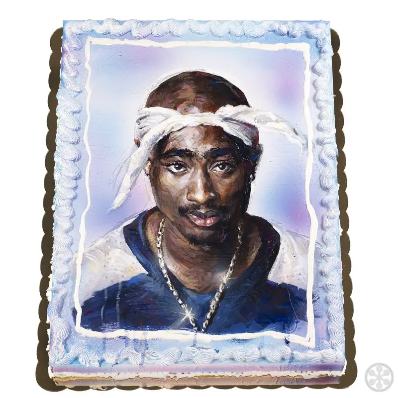 Tupac cake
