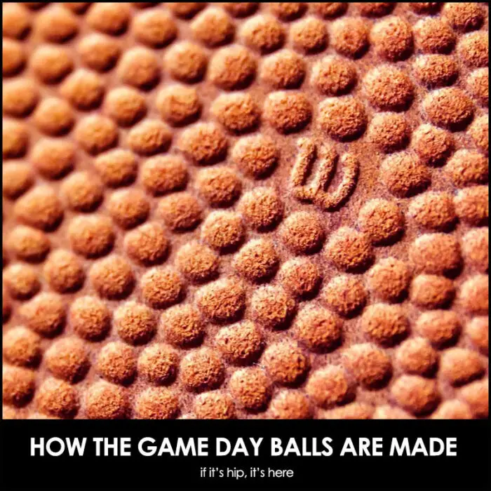 how game day balls are made